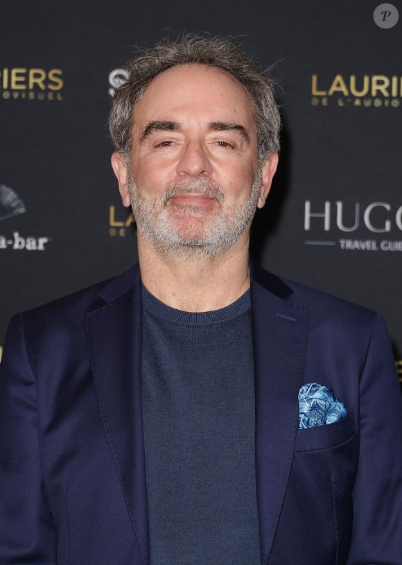 Bruno Solo - Photocall de la 31ème cérémonie des Lauriers de l'audiovisuel au théâtre Marigny à Paris le 10 février 2026. © Coadic Guirec/Bestimage