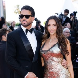Thomas Vergara et sa femme Nabilla Vergara - Montée des marches du film " La bataille de Gaulle : L'âge de fer " lors du 79ème Festival International du Film de Cannes, le 20 mai 2026. © Jacovides-Moreau / Bestimage