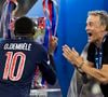 Le PSG remporte la Ligue Des Champions 2025, pour la première fois de son histoire, face à l'Inter Milan (5-0) à l'Allianz Arena de Munich
© Cyril Moreau/Bestimage