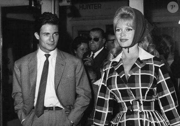 Jacques Charrier et Brigitte Bardot © Keystone Press Agency/ZUMA Press Wire