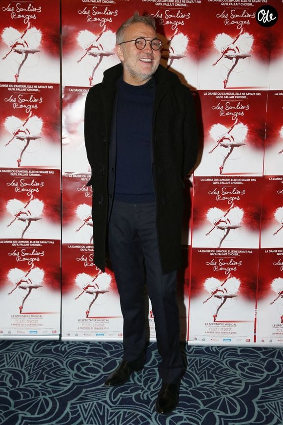 Laurent Ruquier lors de la générale de presse du spectacle de Marc Lavoine et Fabrice Aboulker « LES SOULIERS ROUGES » à Paris, en France, le 4 février 2020. Photo de Jérôme Domine/ABACAPRESS.COM