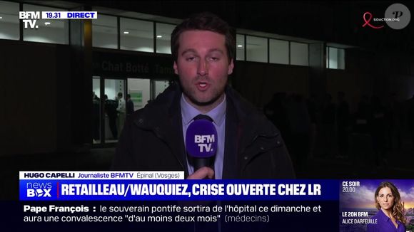 Et pour sa rentrée, il s'est vu offrir une toute nouvelle allure.

Capture d'écran de BFMTV