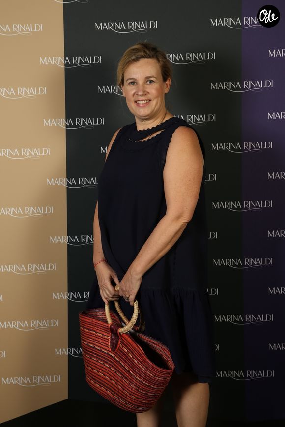Hélène Darroze à la soirée de lancement de la collection capsule Marina Rinaldi by Fausto Puglisi à l'hôtel d'Evreux à Paris le 2 juillet 2018.
© Rachid Bellak / Bestimage