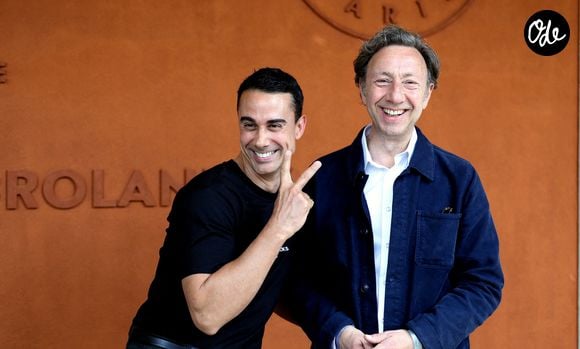 Stéphane Bern et son compagnon Yori Bailleres au village lors des Internationaux de France de Tennis de Roland Garros 2025 à Paris, le 29 mai 2025.

© Moreau/Jacovides/Bestimage