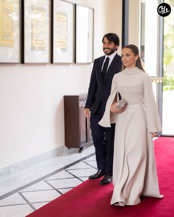 La princesse de 29 ans et son époux, Jameel Alexander Thermiotis, étaient déjà parents d’une petite fille née le 16 février 2025. 

La princesse Iman - Mariage du prince Hussein bin Abdullah II et Rajwa Al-Saif au palais Husseiniya à Amman, Jordanie le 1er juin 2023. Dana Press / Bestimage
