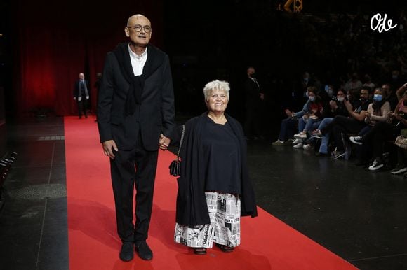 Benoist Gérard et sa femme Mimie Mathy - Cérémonie d'ouverture du Festival Lumière 2021 à Lyon le 9 octobre 2021.
© Pascal Fayolle/ Bestimage