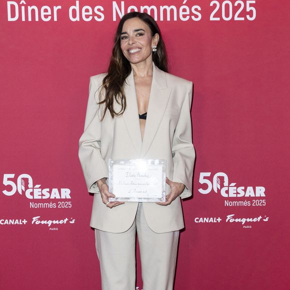 Elodie Bouchez - Photocall du dîner des nommés 2025 pour la cérémonie des Cesar au Fouquet's à Paris le 10 février 2025 © Olivier Borde /Bestimage