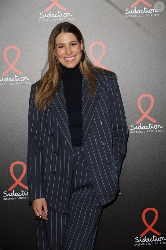 Laury Thilleman (Miss France 2011) - Photocall de la soirée de lancement du Sidaction 2025 au Lido à Paris le 3 mars 2025. © Coadic Guirec/Bestimage