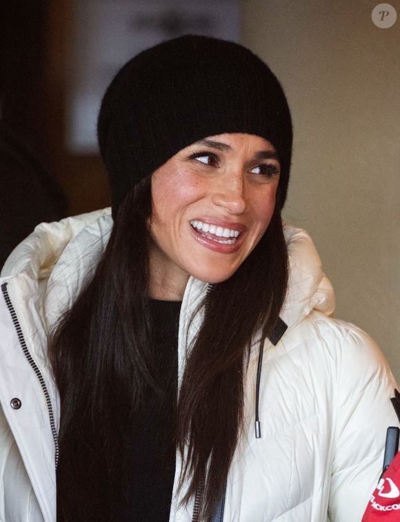 Meghan Markle à Vancouver au Canada pour les Invictus Games le 11 février 2025.
Crédit : Zak Hussein / Backgrid UK/ Bestimage
