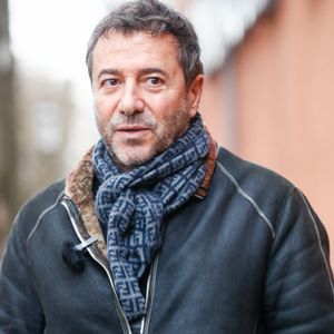 Bernard Montiel - Arrivées au plateau de la dernière émission "Touche pas à mon poste" (TPMP) diffusée en direct sur C8 avant la fermeture de la chaine le 28 février, à Paris, France, le 27 février 2025. © Christophe Clovis/Bestimage