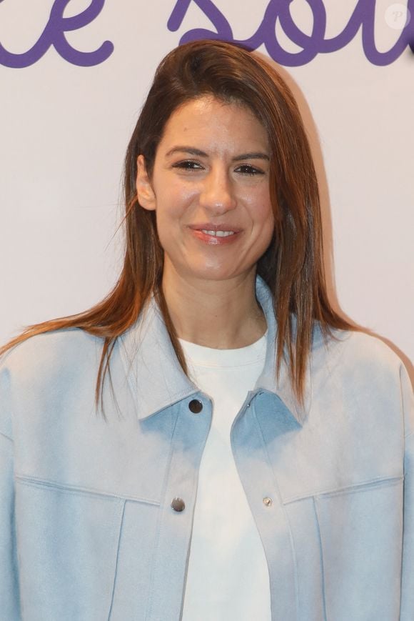 Hélène Mannarino - Avant-première du clip "Je garde le sourire" réalisé pour l’Association Laurette Fugain dans le cadre de sa nouvelle campagne de sensibilisation au cinéma Mac Mahon à Paris le 15 octobre 2024. © Christophe Clovis / Bestimage