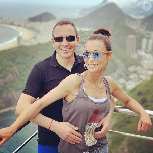Jennifer Lauret et son mari Patrick au Brésil, Instagram, février 2020.