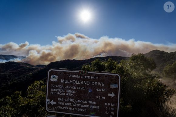 Incendies 2025 en Californie à Pacific Palisades © Daniel A. Anderson/ZUMA Press Wire