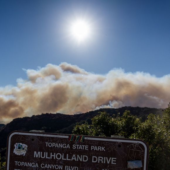 Incendies 2025 en Californie à Pacific Palisades © Daniel A. Anderson/ZUMA Press Wire