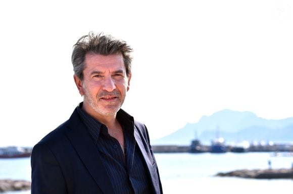 Fred Bianconi lors du photocall de la série "Engrenages" lors du MIP TV 2017 à Cannes le 3 avril 2017. © Bruno Bebert / Bestimage