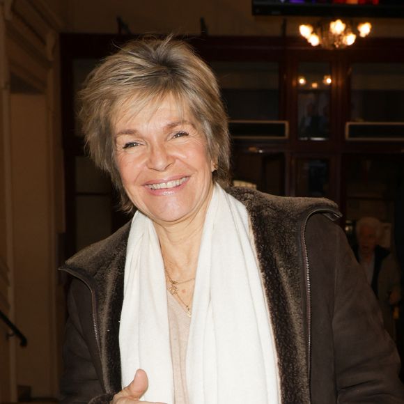 Exclusif -  Véronique Jannot - 50ème de la pièce "Lyly" avec M. Bernier et F. Perrin au théâtre de Paris le 27 mars 2025. © Coadic Guirec/Bestimage