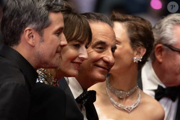 Paul Soriano, Rosemarie DeWitt, Andy García - Montée des marches du film " Diamond " lors du 79ème Festival International du Film de Cannes, le 19 mai 2026. © Jacovides-Moreau / Bestimage