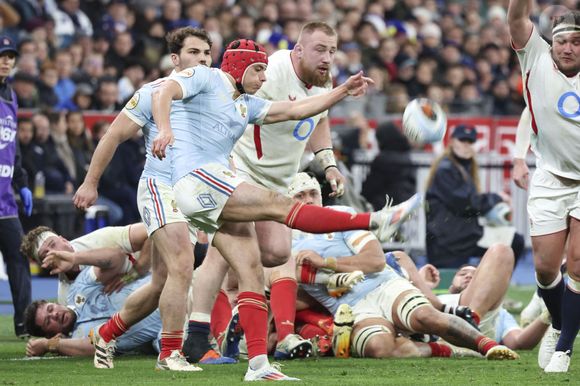 Louis Bielle-Biarrey (France) - Match de rugby du Tournoi des Six Nations : La France l'emporte sur l'Angleterre 48 - 46 au Stade de France à Saint-Denis le 14 mars 2026.

© Michael Baucher / PsnewZ / Bestimage