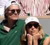 Amélie Etasse avec un ami lors des Internationaux de France de Tennis de Roland Garros 2025. Paris, le 30 mai 2025. @Laurent Zabulon ABACA