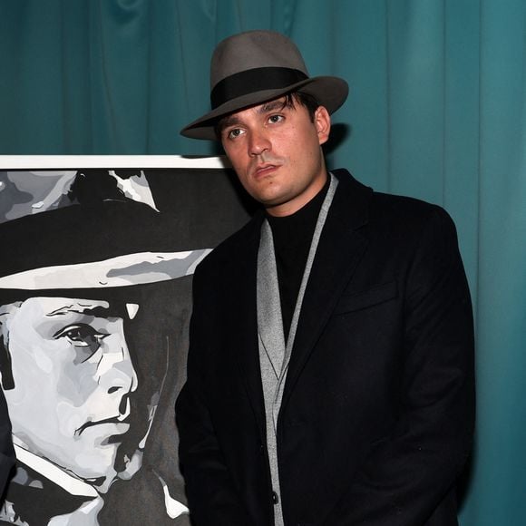 Exclusif - Alain-Fabien Delon lors du cocktail après-spectacle lors de la soirée Ciné-concert symphonique "Alain Delon, le dernier Samouraï" au Palais des congrès à Paris le jour de son anniversaire le 8 novembre 2024.

© Jacovides / Moreau / Bestimage