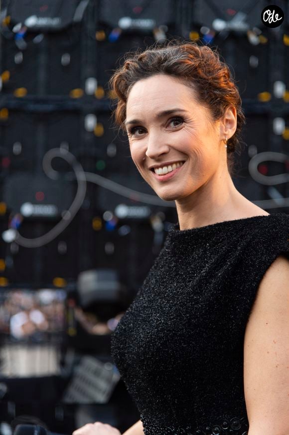 Exclusif - Marie-Sophie Lacarrau - Soirée spéciale « Notre Dame de Paris, Le Grand Concert » qui s'est déroulée dans la Cour des Invalides à Paris 7eme et diffusée sur France 2 samedi 20 Avril 2019.  © Pierre Perusseau / Bestimage