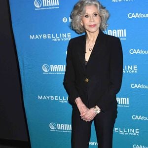 Jane Fonda à la représentation unique de THIS IS CRAZY ! au profit de la National Alliance on Mental Illness le 6 octobre 2025 au Symphony Space à New York. © PPS/Bestimage