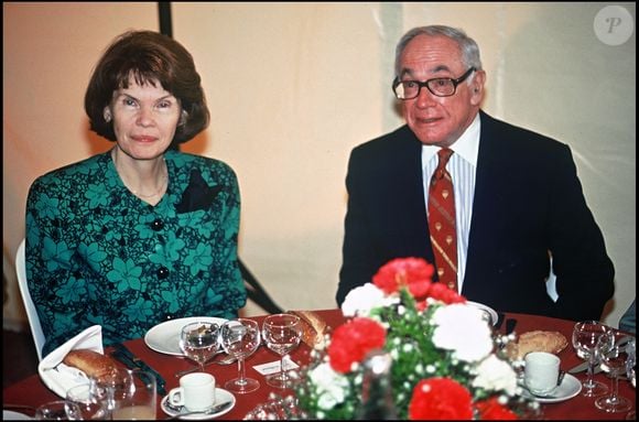 Danielle Mitterrand lors d'une soirée en 1989. Photo par AGENCE / BESTIMAGE