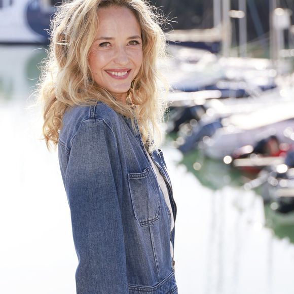 Hélène de Fougerolles de la série Sam - La 25e édition du Festival de la fiction télé de La Rochelle, vendredi 15 septembre 2023. © Christophe Aubert via Bestimage
