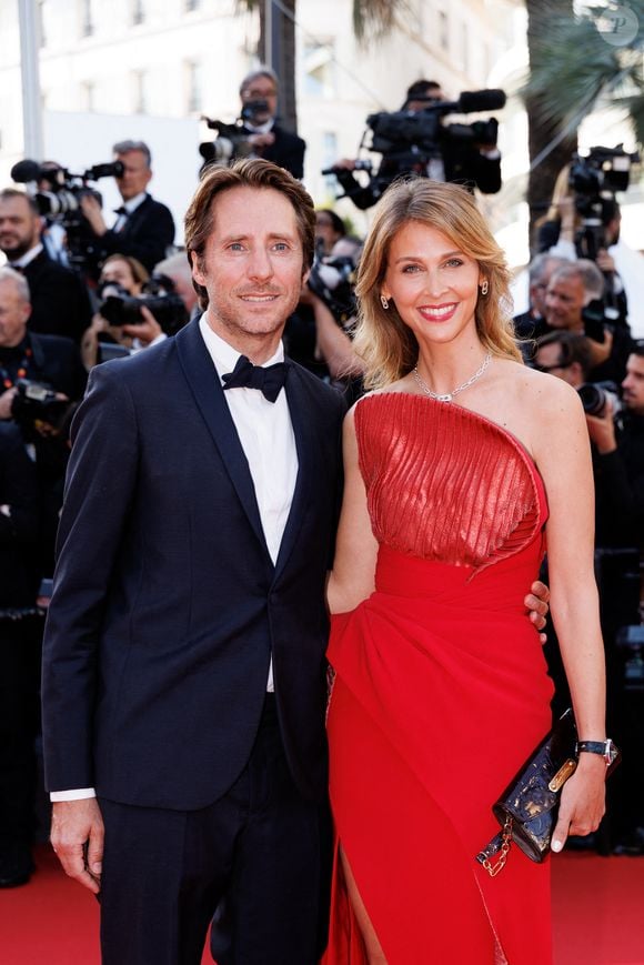 Mathieu Vergne et sa femme Ophélie Meunier - Montée des marches du film « Mission Impossible : The Final Reckoning » lors du 78ème Festival International du Film de Cannes, au Palais des Festivals à Cannes. Le 14 mai 2025
© Jacovides-Moreau / Bestimage