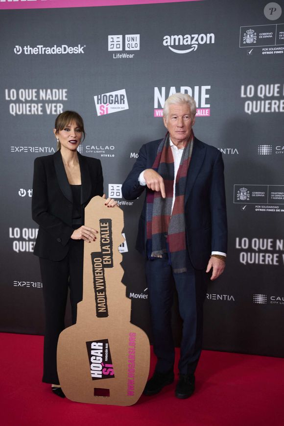 Richard Gere, Alejandra Gere assistent à la première de 'Lo que nadie quiere ver (Ce que personne ne veut voir)' au cinéma Callao le 24 novembre 2025 à Madrid, Espagne. (Credit Image : © Jack Abuin/ZUMA Press Wire)