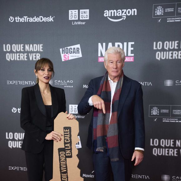 Richard Gere, Alejandra Gere assistent à la première de 'Lo que nadie quiere ver (Ce que personne ne veut voir)' au cinéma Callao le 24 novembre 2025 à Madrid, Espagne. (Credit Image : © Jack Abuin/ZUMA Press Wire)