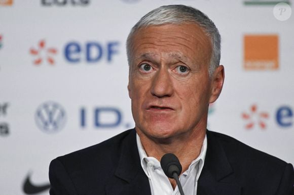 “Déjà, de me poser la question… Vous ne devriez même pas me la poser”, conclut-il

Conférence de presse de Didier Deschamps pour l’annonce de la liste des Bleus sélectionnés à l’Euro 2024. Michael Baucher / Panoramic / Bestimage