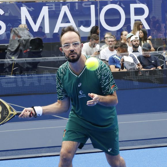Jarry - Tournoi des célébrités lors de la 5ème édition Alpine Paris Major Premier Padel à Roland Garros, Paris le 6 septembre 2026. © Marc Ausset-Lacroix/Bestimage