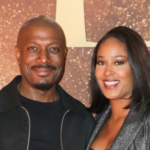 Harry Roselmack et Jennifer Galap - Avant-première du film "Gladiator 2" au cinéma Pathé Palace à Paris le 10 novembre 2024. © Coadic Guirec / Bestimage