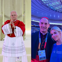 Le pape au Stade de France à Paris : Anisha Jo, Monroe, Natasha St-Pier, Alexandra Rosenfeld et Hugo Clément... Tous là pour Léon XIV