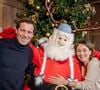 Amandine Begot et son son compagnon Pascal Humeau - Les célébrités assistent à l'inauguration de la saison de Noël 2024 du Parc Astérix le 7 décembre 2024. © Parc Astérix via Bestimage