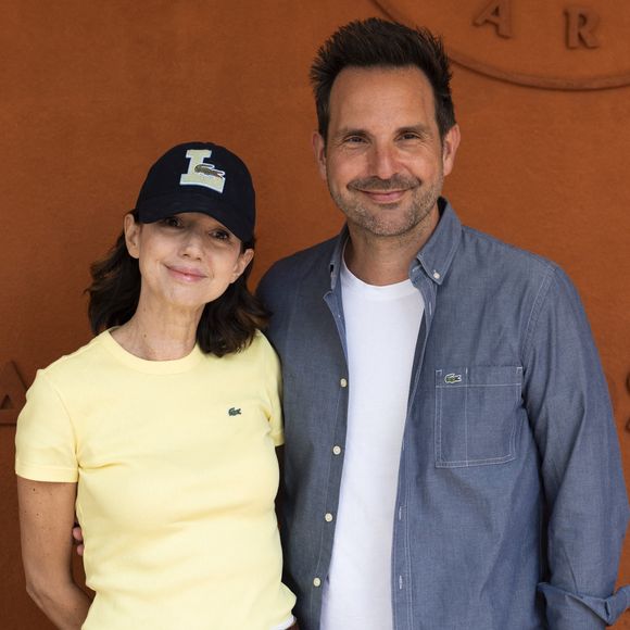 Christophe Michalak et Delphine McCarty au Village lors des Internationaux de France de Tennis de Roland Garros 2025 (Jour 9), le 3 juin 2025 à Paris.
© Moreau / Jacovides / Bestimage
