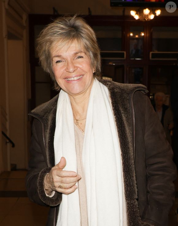 Exclusif -  Véronique Jannot - 50ème de la pièce "Lyly" avec M. Bernier et F. Perrin au théâtre de Paris le 27 mars 2025. © Coadic Guirec/Bestimage