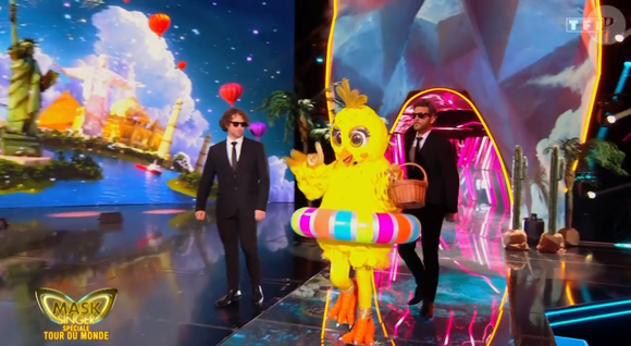Le poussin dans Mask Singer 9, prime du 22 mai - capture d'écran TF1