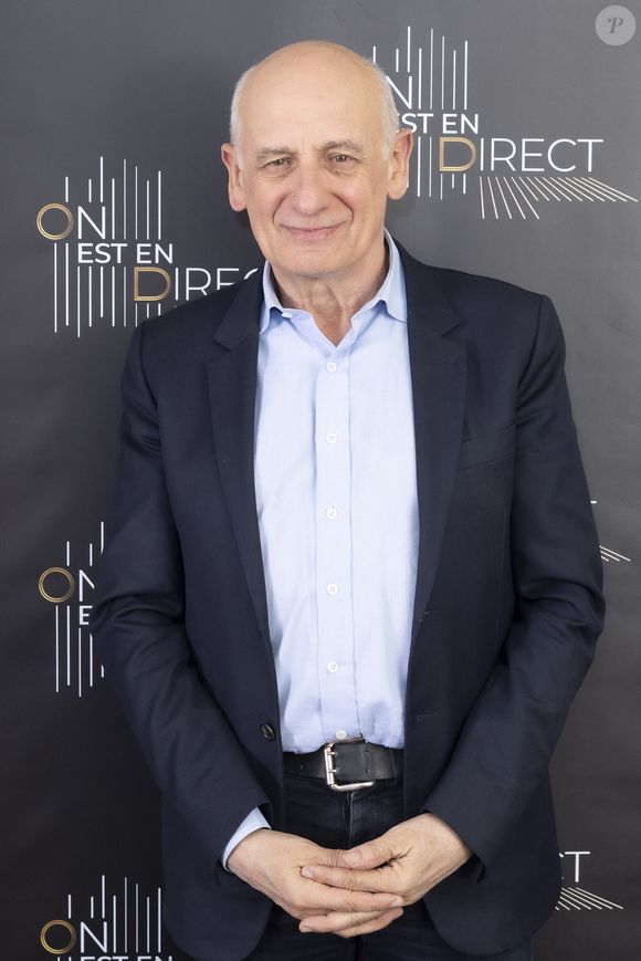 Exclusif - Jean-Michel Aphatie - Backstage de l'enregistrement de l'émission "On Est En Direct (OEED)", présentée par L.Ruquier et L.Salamé, et diffusée en direct le 2 avril sur France 2
© Jack Tribeca / Bestimage
