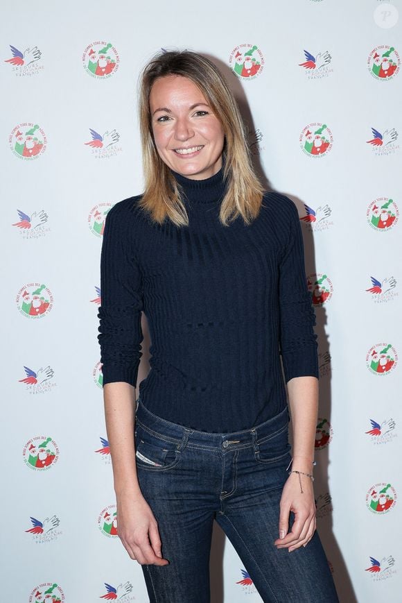Perrine Storme assiste au Gala du Secours Populaire au Musée des Arts Forains le 04 décembre 2023 à Paris, France. Photo by Nasser Berzane/ABACAPRESS.COM