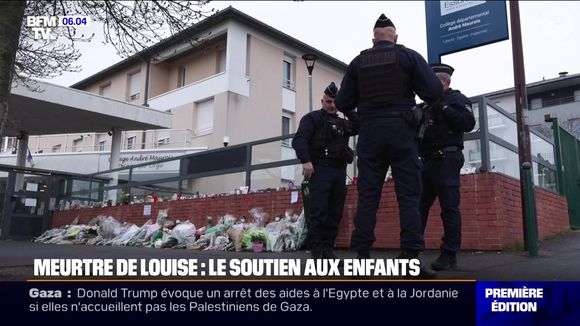 Meurtre de Louise, capture d'écran BFMTV.