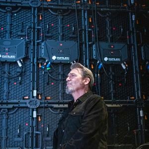 Exclusif - Florent Pagny en backstage de l'enregistrement de l'émission "Serge Lama, le dernier rappel" présentée par F. Bollaert, diffusée le vendredi 21 novembre 2025 sur France 3 à 21h10, au théâtre Marigny à Paris, France, le 29 avril 2025. © Clovis-Moreau/Bestimage