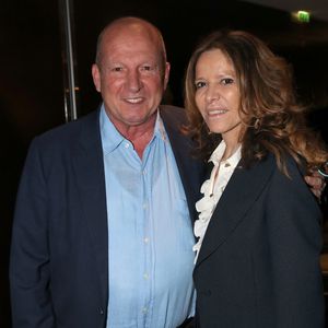 Exclusif - Rolland Courbis et Benedetta Cicogna (fille de Marina) - Dîner à l'hôtel Royal Monceau à la suite de la présentation du film " Marina Cicogna - La Vita E Tutto il Resto " du réalisateur Andrea Bettinetti au Club 13 à Paris le 27 Avril 2022. © Bertrand Rindoff / Bestimage