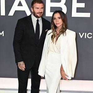 David Beckham et Victoria Beckham assistent à la première mondiale de Victoria Beckham au Curzon Mayfair à Londres, Angleterre. ROYAUME-UNI. Mercredi 8 octobre 2025 Copyright : xJamesxWarrenx adz5d107