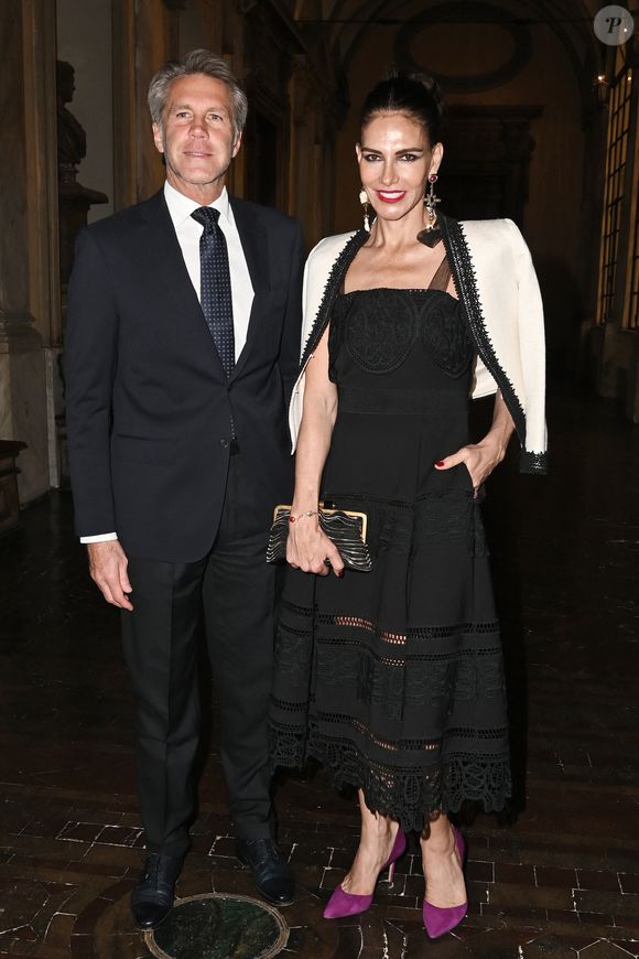 Le prince Emmanuel-Philibert de Savoie, Adriana Abascal - Concerto pour la paix de Omar Harfouch dans la chambre de députés à Rome en Italie le 29 avril 2025. © SGP / BESTIMAGE