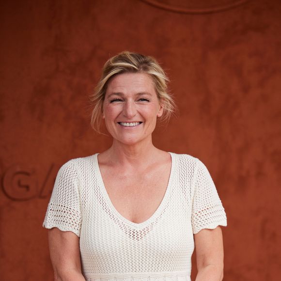 Anne-Elisabeth Lemoine au village lors des Internationaux de France de tennis de Roland Garros 2023, à Paris, France, le 9 juin 2023. © Jacovides-Moreau/Bestimage