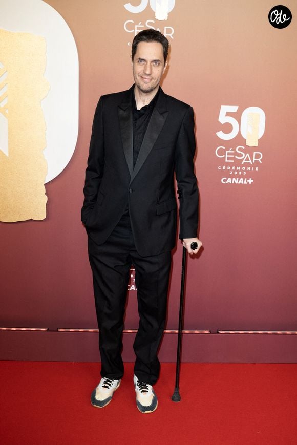 Fabien Marsaud, alias Grand Corps Malade, arrive à la 50e cérémonie des César à l'Olympia, le 28 février 2025 à Paris, en France. Photo de David NIVIERE/ABACAPRESS.COM