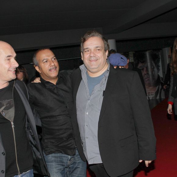 Exclusif - Didier Bourdon, Pascal Legitimus, Bernard Campan - Avant-premiere du film "Les Trois frères, le retour" au Kinépolis de Lomme, le 31 janvier 2014. VANSTEENKISTE STEPHANE / BESTIMAGE