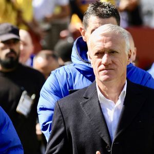 Le 29 mars 2026, Landover, Maryland, USA : (SPO) L'entraîneur Didier Deschamps de la France pendant le match de football entre la France et la Colombie au Northwest Stadium, Landover .Credit : Niyi Fote/Thenews2 (Credit Image : © Niyi Fote/TheNEWS2 via ZUMA Press / Bestimage Wire / Bestimage)